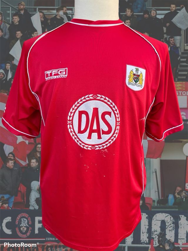 Camiseta de fútbol TFG Bristol City 2002/03