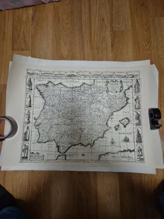 Mapa antiguo de España