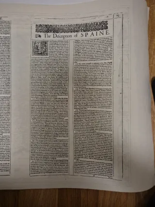 Mapa antiguo de España