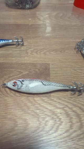 3 señuelos pesca DTD Ballistic