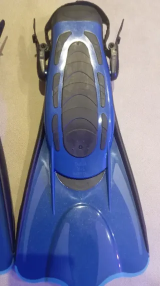 Aletas Cressi Palau Saf Snorkel Azul/Negro