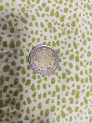 Moneda 2€ Dante Alighieri 2002 Italia