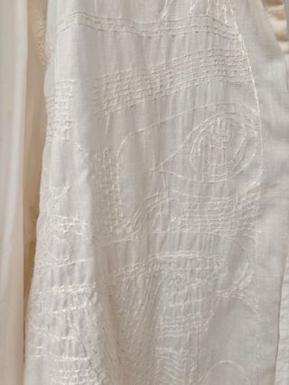 Camisa Desigual Vintage Blanca Bordada