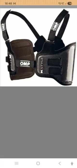 Protección Costillas OMP Karting por ninos- KK047E