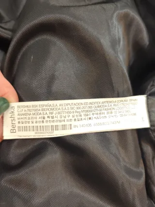 Chaquetón pelo animal print Como nuevo