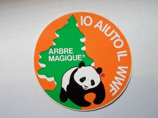 Adesivo WWF Arbre Magique Anni 80