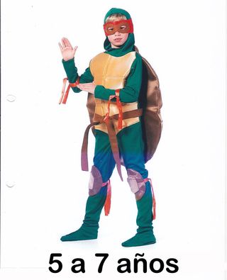 Disfraz Tortuga Ninja T-2 (5-7 años)