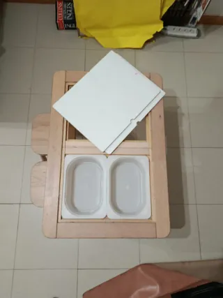 Mesa y 2 taburetes Flisat Ikea