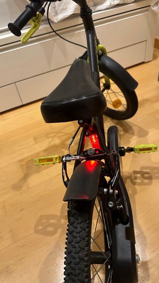 Bicicleta BTwin 16 Decathlon Dark hero 500