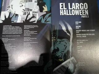Batman el largo Halloween parte 2