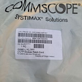 Lote Cables Ethernet CommScope y Schneider