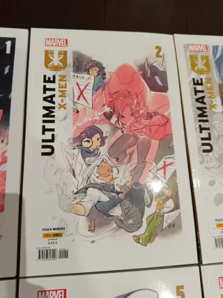 Cómics Ultimate X-Men Marvel, números 1 a 6
