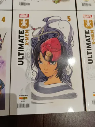 Cómics Ultimate X-Men Marvel, números 1 a 6