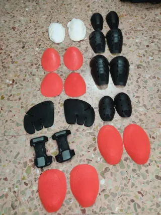 Protecciones Moto Rodilleras Coderas Espinilleras