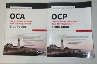 Pack libros OCA/OCP Java SE8 (808+809) como nuevos