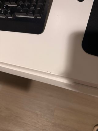 Escritorio blanco Ikea Micke 142x50