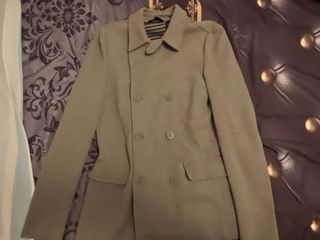 Chaquetón marinero gris