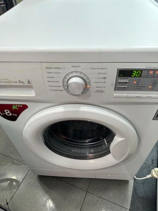 Lavadora LG A+++ 1-8 kg