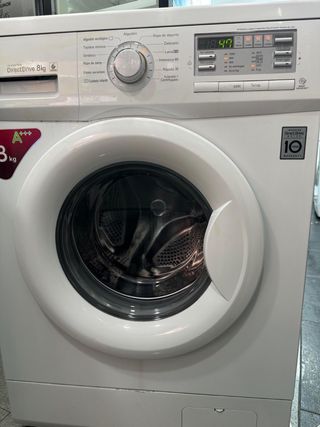Lavadora LG A+++ 1-8 kg