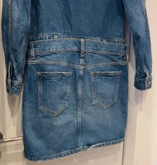 Vestido vaquero Zara corto