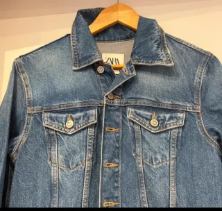 Vestido vaquero Zara corto