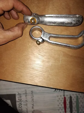 Cuernos para bicicleta aluminio