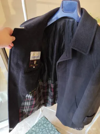 Cappotto uomo lana cashmere Golden Club 46