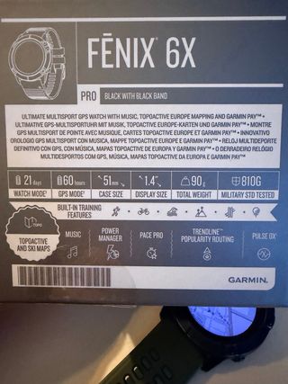 Garmin Fenix 6X PRO GPS Reloj Deportivo Running