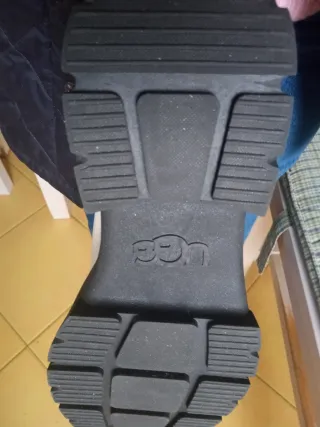 Botas UGG Piel Blanca Talla 42 Nuevas