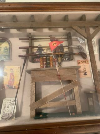 Cuadro Decoración Golf