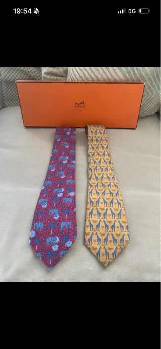 Corbatas Hermes Paris