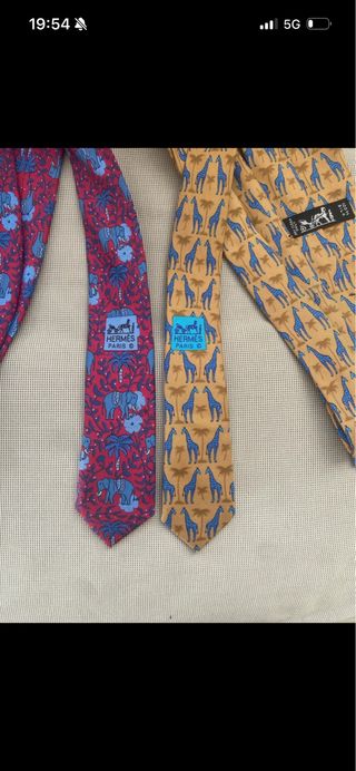 Corbatas Hermes Paris