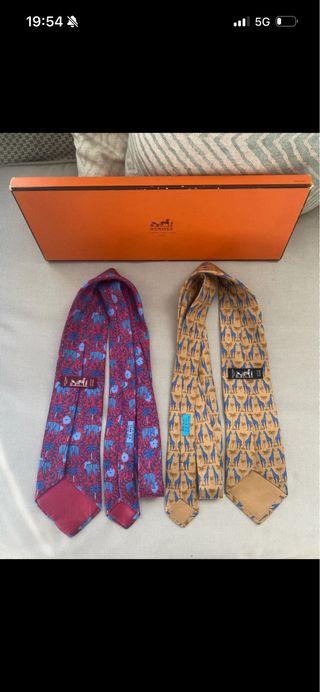 Corbatas Hermes Paris