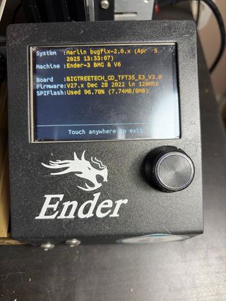 Impresora 3D Creality Ender 3 modificada