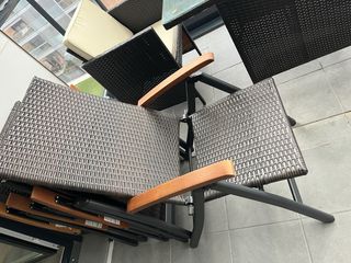 Sillas/Tumbonas Terraza Plegables