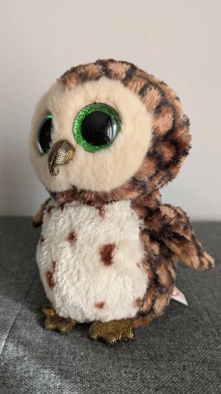 Peluche gufo Beanie Boo