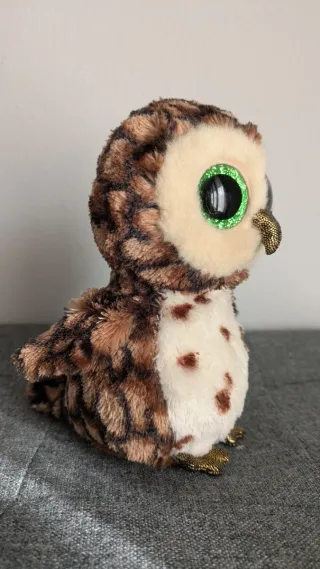 Peluche gufo Beanie Boo