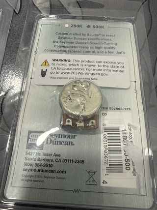 Potenciómetro Seymour Duncan 500K