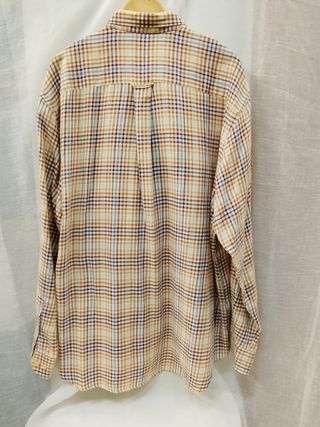 Camisa Lacoste cuadros manga larga