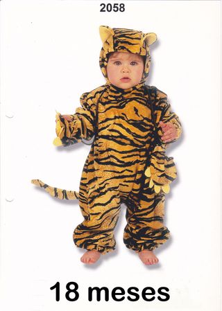 Disfraz Tigre Bebé 18 Meses