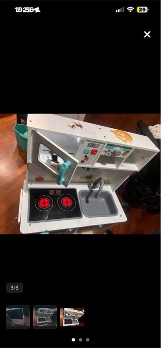 Cocina de juguete infantil