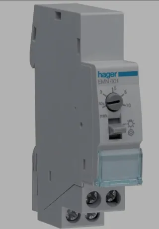 Minutero Escalera Hager EMN 001 16A 230V
