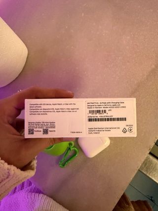 Airpods 2da Gen Apple Blancos