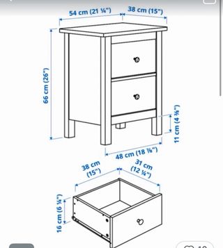 Mesitas de noche IKEA Hemnes