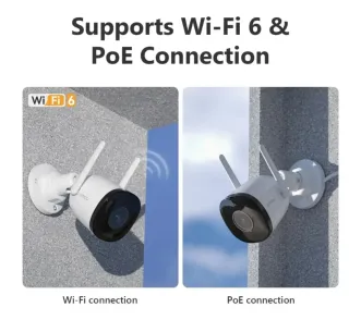 Cámara Imou Bullet 3C 3MP WiFi IP AI
