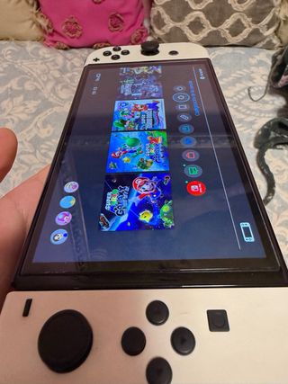 Nintendo Switch OLED Bianca