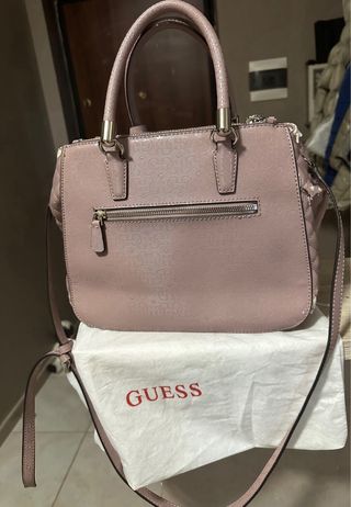 Borsa Guess Rosa e Oro