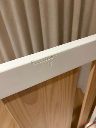 Cuna de madera para niños