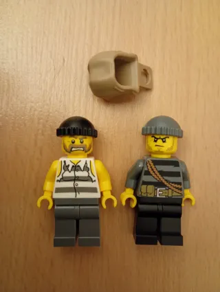 Lego lote 2 Figuras Lego City Presos