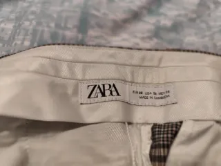 Pantalón Zara formal cuadros